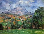 Paul Cezanne Montagne Sainte-Victoire USA oil painting artist